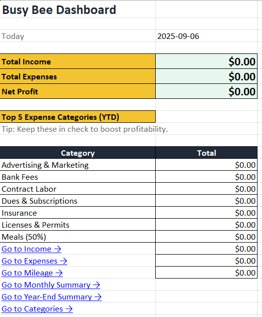 Busy Bee Small Business Bookkeeping (Advanced)